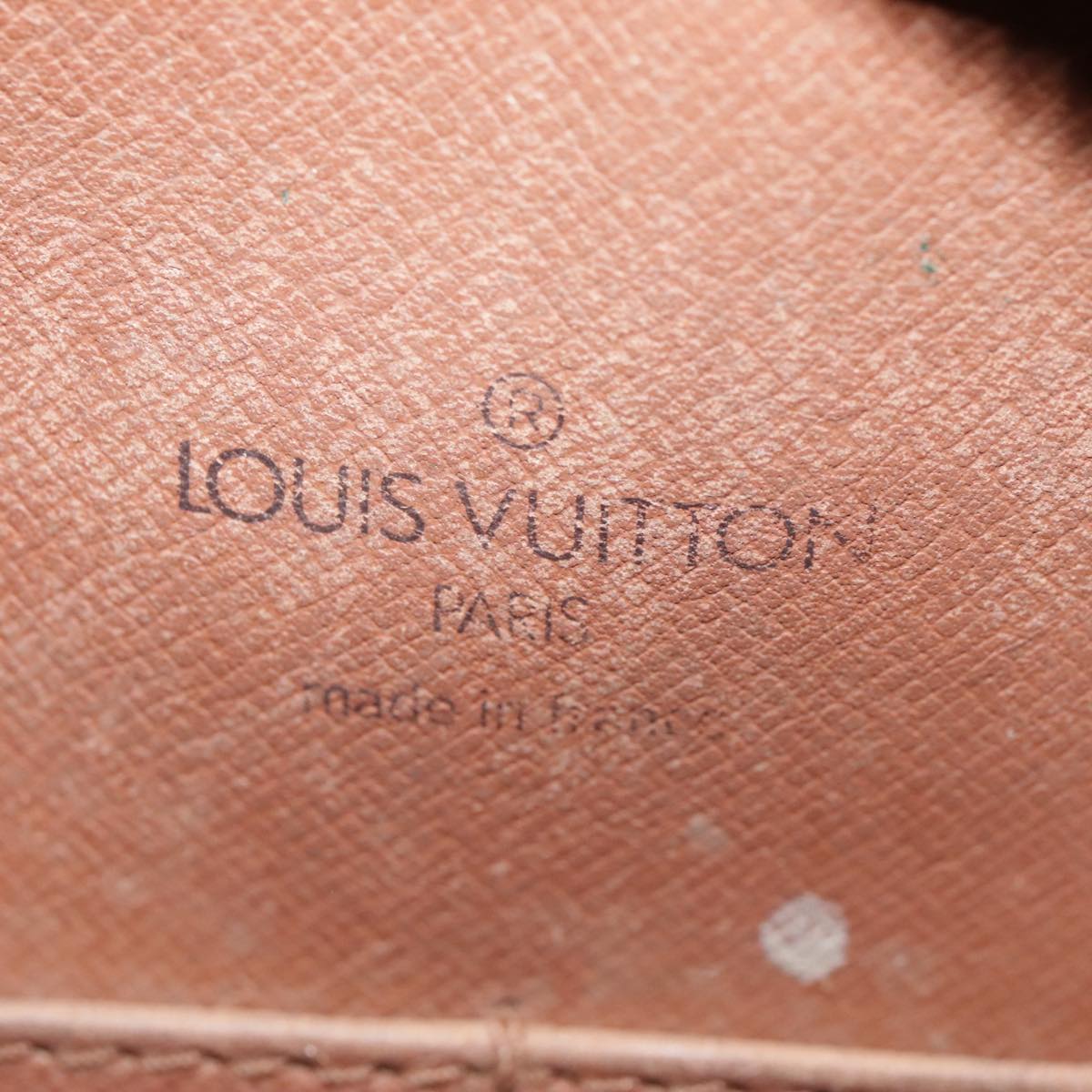 LOUIS VUITTON Monogram Compiegne 28 Clutch Bag M51845 LV Auth 91471