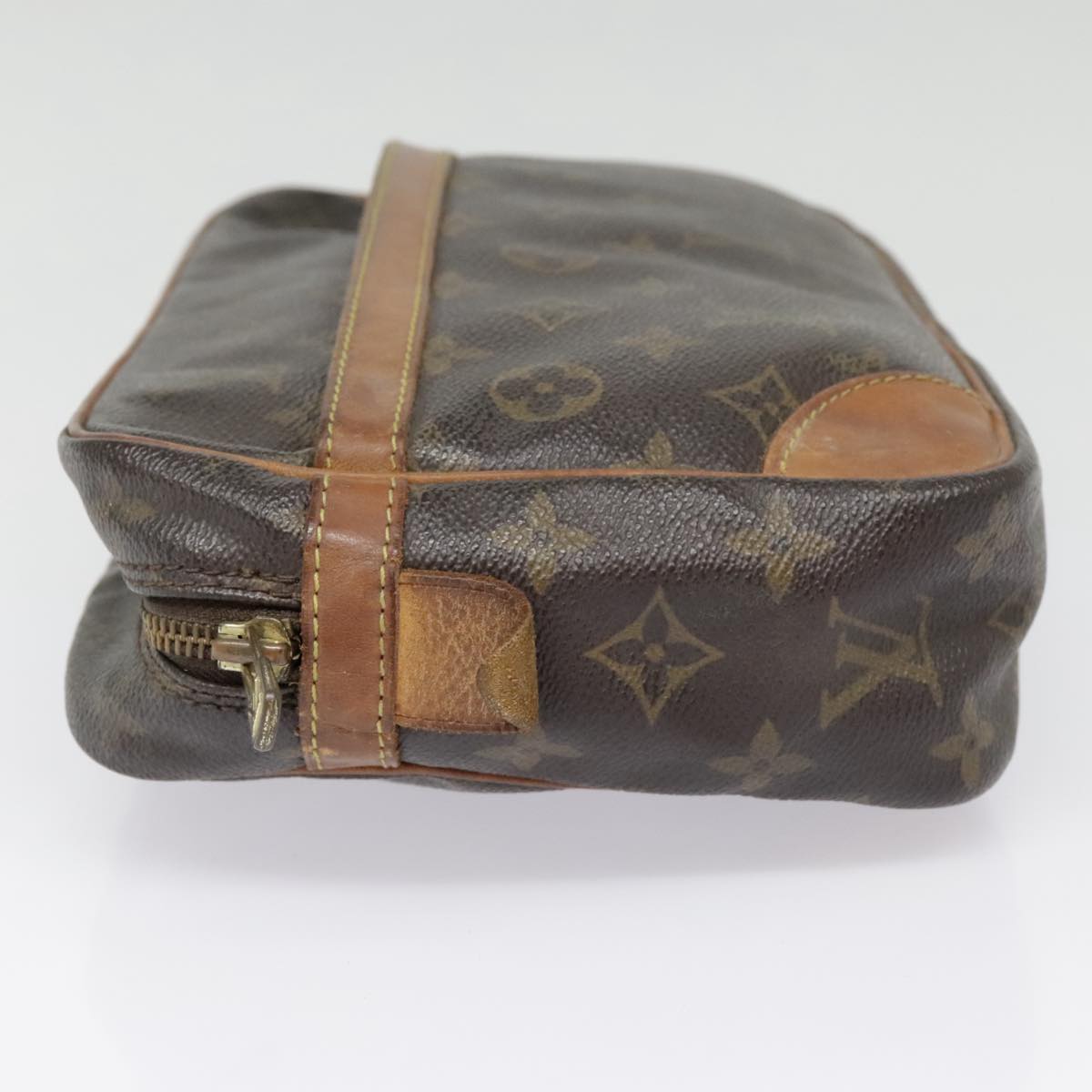 LOUIS VUITTON Monogram Compiegne 28 Clutch Bag M51845 LV Auth 91471