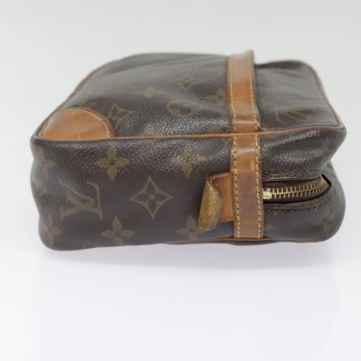 LOUIS VUITTON Monogram Compiegne 28 Clutch Bag M51845 LV Auth 91471