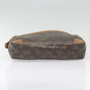 LOUIS VUITTON Monogram Compiegne 28 Clutch Bag M51845 LV Auth 91471-6