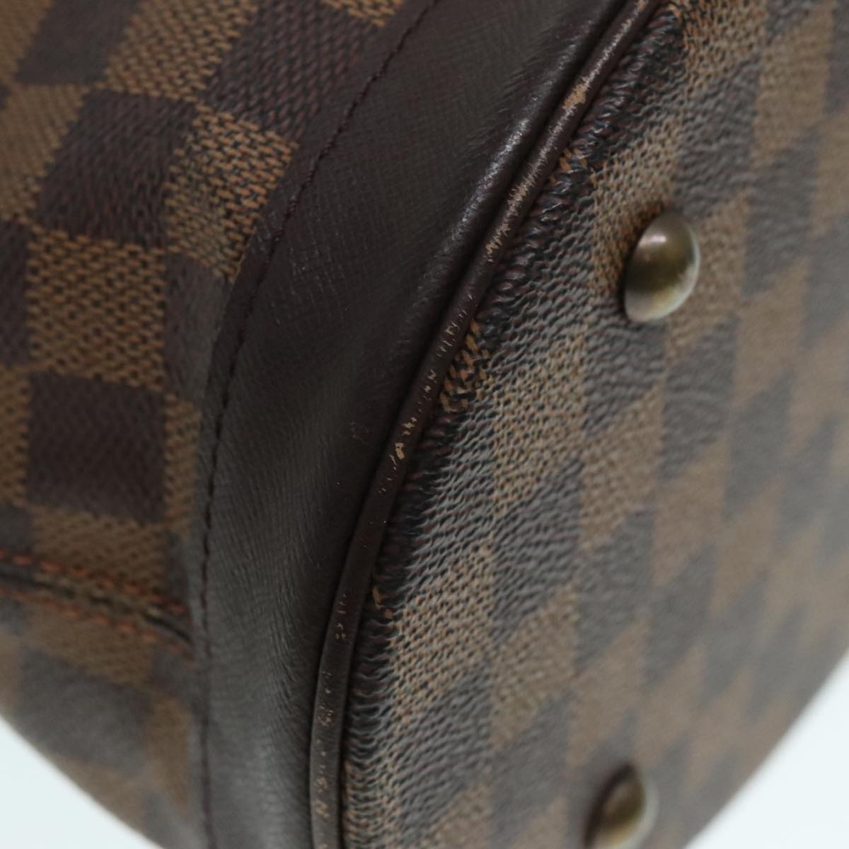 LOUIS VUITTON Damier Ebene Marais Shoulder Bag N42240 LV Auth 91505