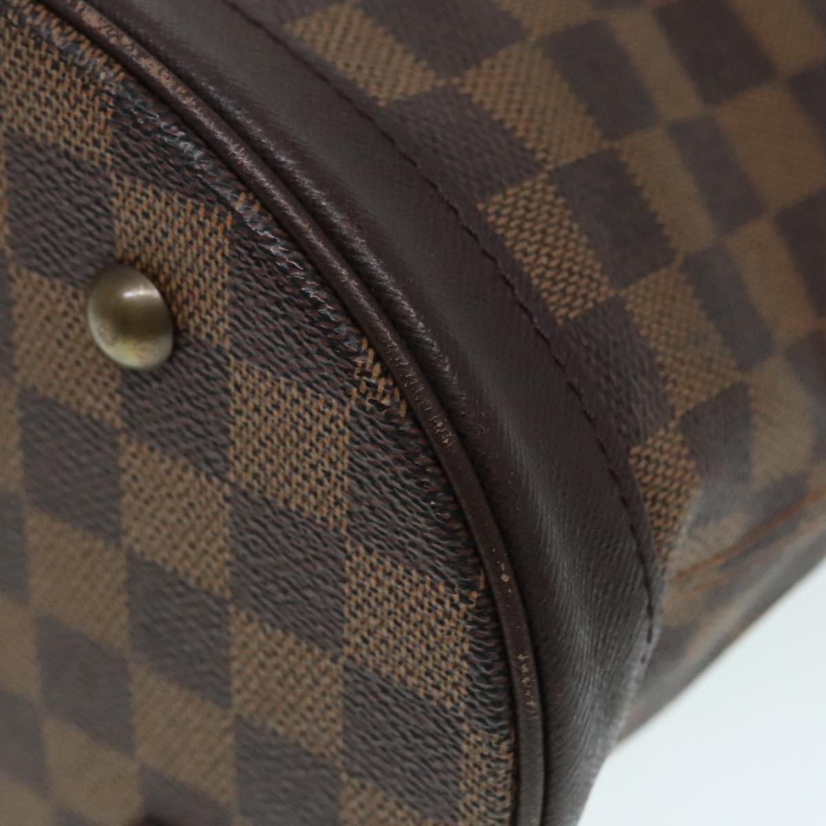 LOUIS VUITTON Damier Ebene Marais Shoulder Bag N42240 LV Auth 91505