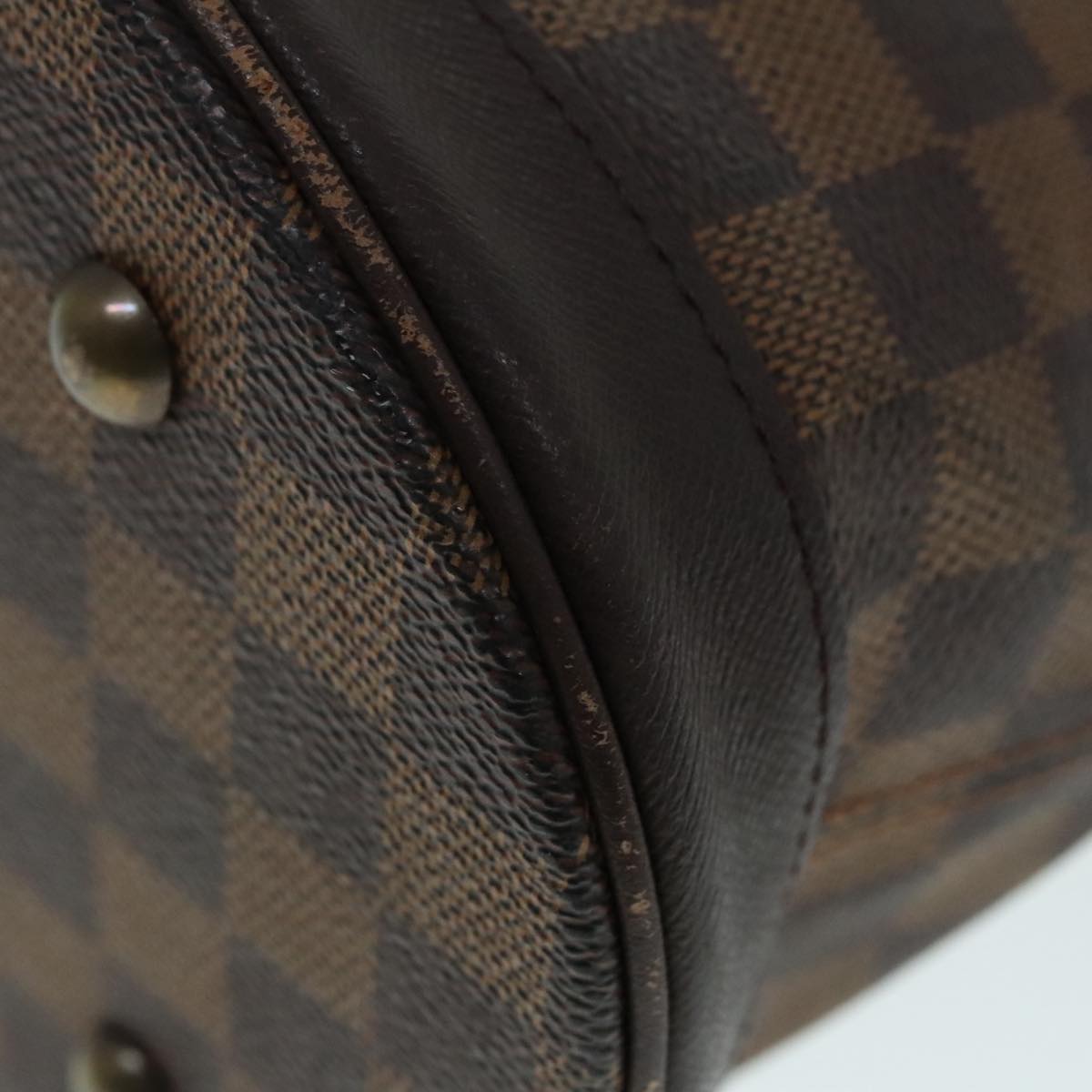 LOUIS VUITTON Damier Ebene Marais Shoulder Bag N42240 LV Auth 91505