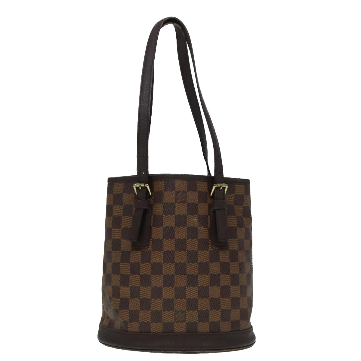 LOUIS VUITTON Damier Ebene Marais Shoulder Bag N42240 LV Auth 91505