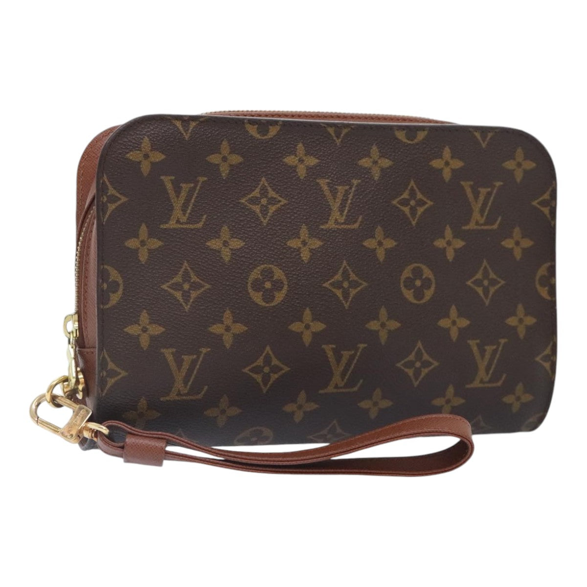 LOUIS VUITTON Monogram Orsay Clutch Bag M51790 LV Auth 91533