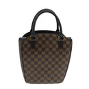 LOUIS VUITTON Damier Ebene Thaliasaw Hand Bag N51284 LV Auth 91558-1
