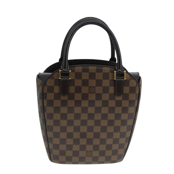 LOUIS VUITTON Damier Ebene Thaliasaw Hand Bag N51284 LV Auth 91558