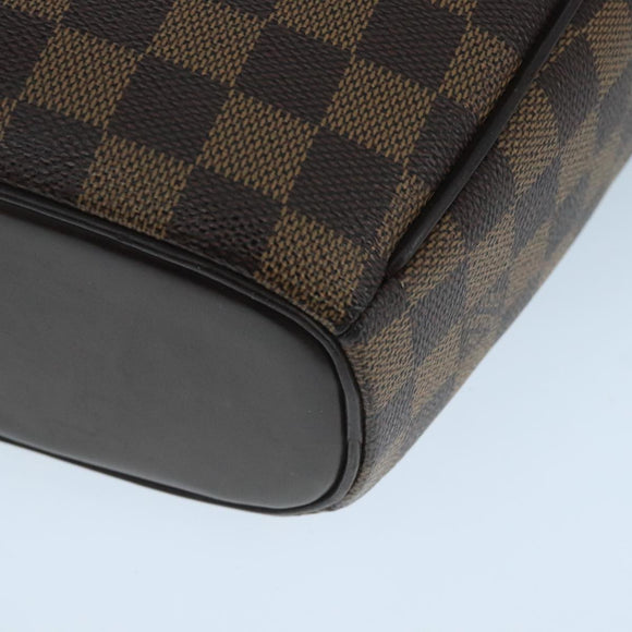 LOUIS VUITTON Damier Ebene Thaliasaw Hand Bag N51284 LV Auth 91558