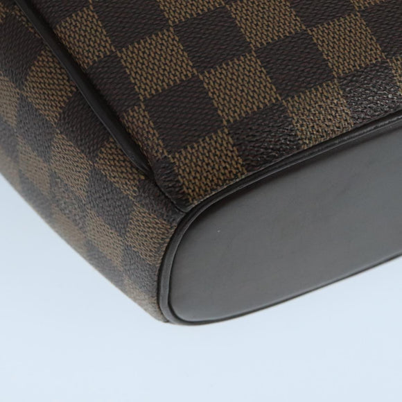 LOUIS VUITTON Damier Ebene Thaliasaw Hand Bag N51284 LV Auth 91558