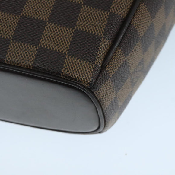 LOUIS VUITTON Damier Ebene Thaliasaw Hand Bag N51284 LV Auth 91558