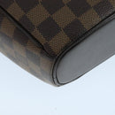 LOUIS VUITTON Damier Ebene Thaliasaw Hand Bag N51284 LV Auth 91558-16