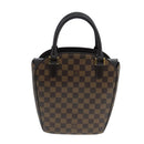 LOUIS VUITTON Damier Ebene Thaliasaw Hand Bag N51284 LV Auth 91558-13