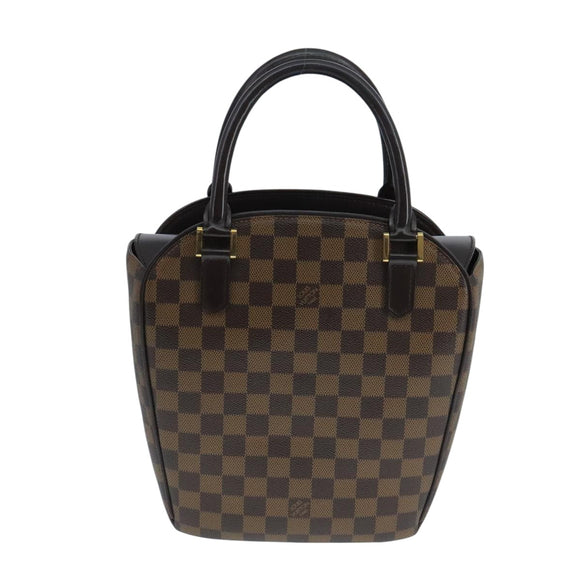 LOUIS VUITTON Damier Ebene Thaliasaw Hand Bag N51284 LV Auth 91558