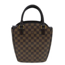 LOUIS VUITTON Damier Ebene Thaliasaw Hand Bag N51284 LV Auth 91558-2