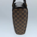 LOUIS VUITTON Damier Ebene Thaliasaw Hand Bag N51284 LV Auth 91558-3