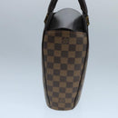 LOUIS VUITTON Damier Ebene Thaliasaw Hand Bag N51284 LV Auth 91558-4
