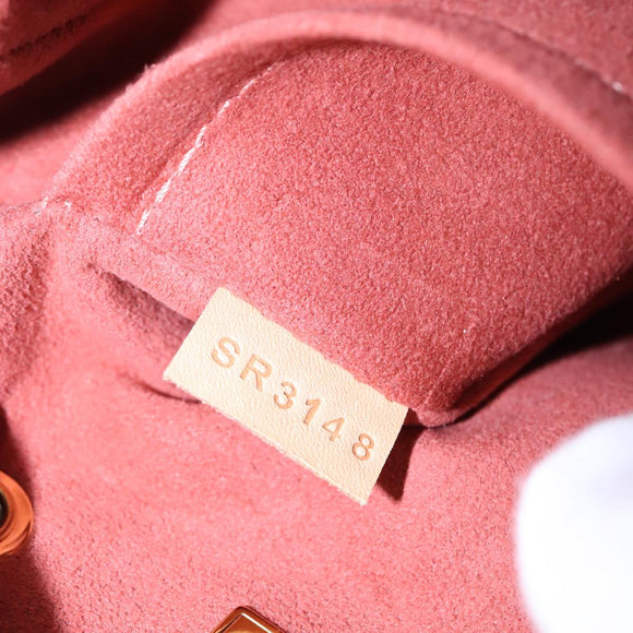 LOUIS VUITTON Monogram Vernis Hot Springs Backpack Pink M53545 LV Auth 91559SAM