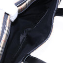 BURBERRY Nova Check Handtasche Canvas Leder Beige Gold Orig 91568-25