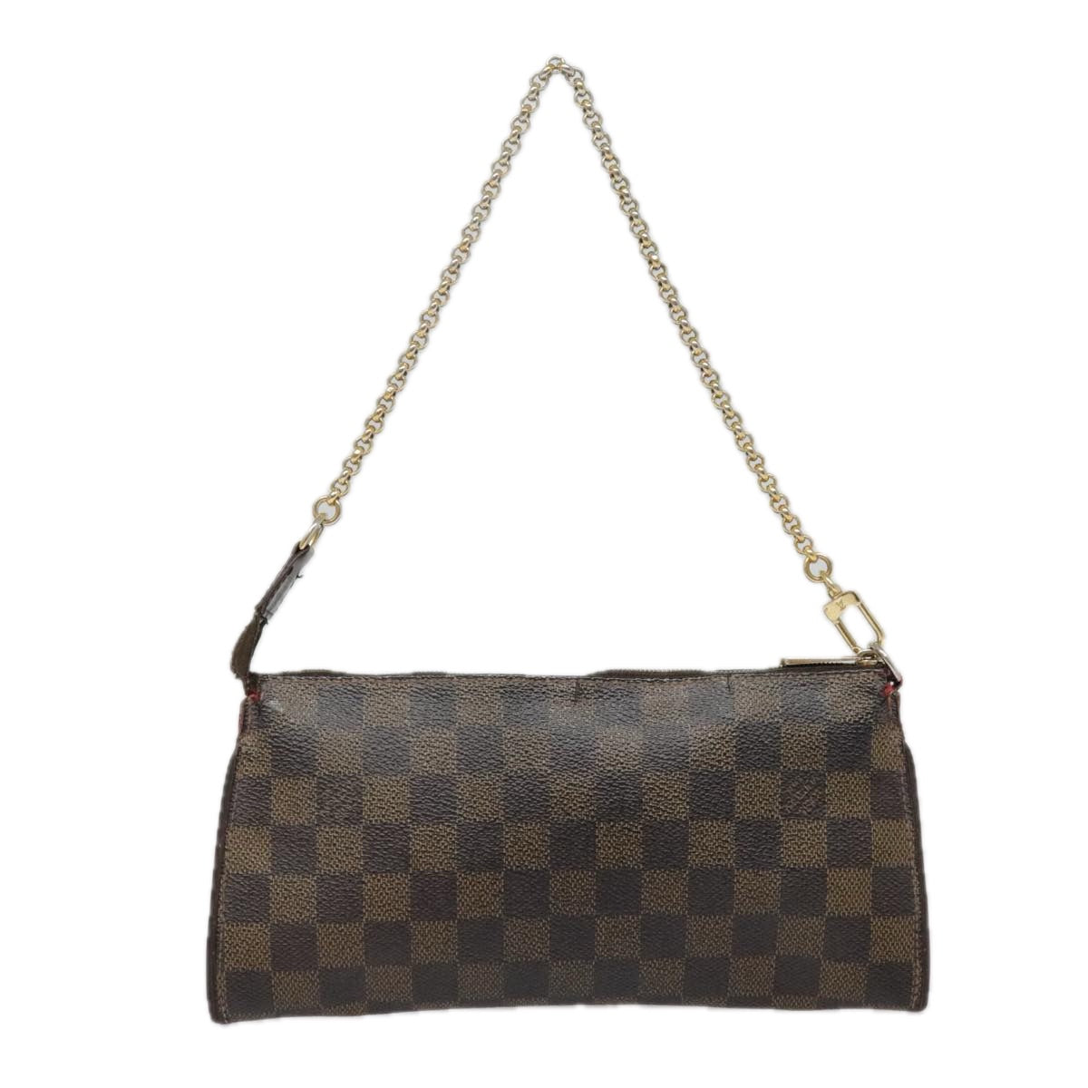 LOUIS VUITTON Damier Ebene Eva Shoulder Bag 2way N55213 LV Auth 91570