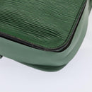 LOUIS VUITTON Epi Cartouchiere MM Shoulder Bag Green M52244 LV Auth 91579-16