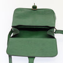 LOUIS VUITTON Epi Cartouchiere MM Shoulder Bag Green M52244 LV Auth 91579-20