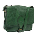 LOUIS VUITTON Epi Cartouchiere MM Shoulder Bag Green M52244 LV Auth 91579-1