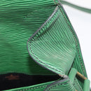 LOUIS VUITTON Epi Cartouchiere MM Shoulder Bag Green M52244 LV Auth 91579-22