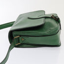 LOUIS VUITTON Epi Cartouchiere MM Shoulder Bag Green M52244 LV Auth 91579-4