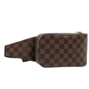 LOUIS VUITTON Damier Ebene Geronimos Shoulder Bag N51994 LV Auth 91584-1