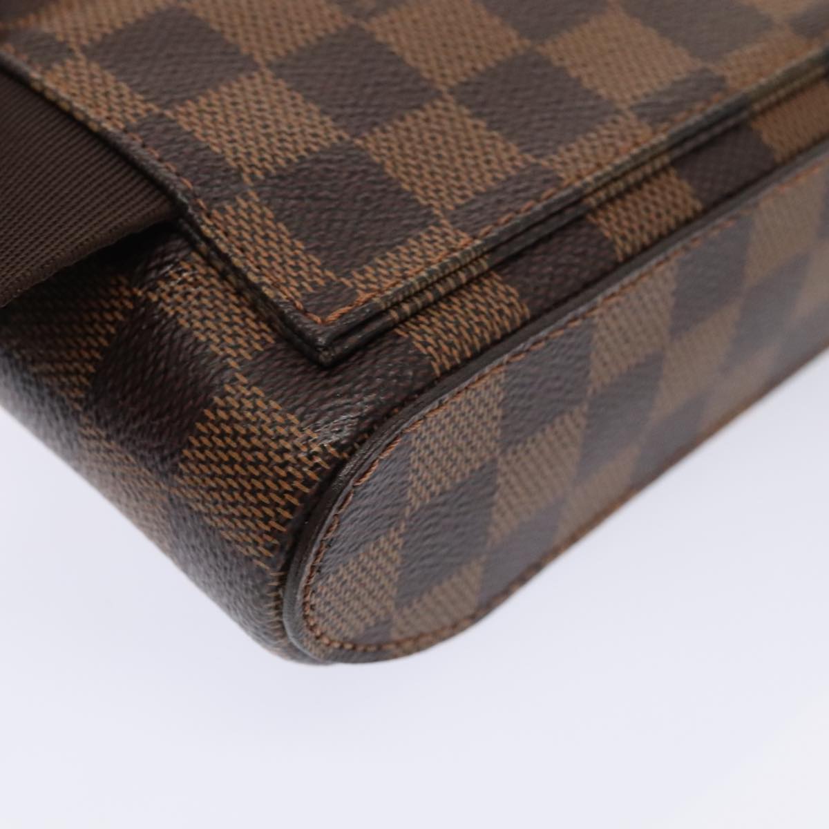 LOUIS VUITTON Damier Ebene Geronimos Shoulder Bag N51994 LV Auth 91584