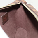 LOUIS VUITTON Damier Ebene Geronimos Schoudertas N51994 LV Auth 91584-21