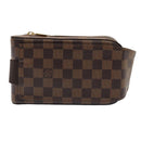 LOUIS VUITTON Damier Ebene Geronimos Schoudertas N51994 LV Auth 91584-2