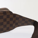 LOUIS VUITTON Damier Ebene Geronimos Schoudertas N51994 LV Auth 91584-8