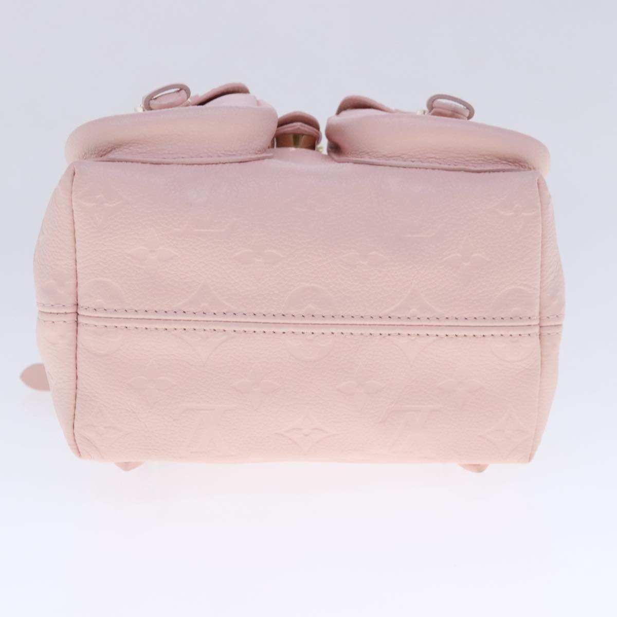 LOUIS VUITTON Monogram Empreinte Backup Backpack Pink M47074  display picture 2