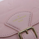 LOUIS VUITTON Monogram Empreinte Backup Backpack Pink M47074 LV Auth 91596SM-19