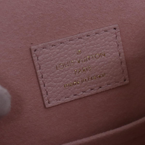 LOUIS VUITTON Monogram Empreinte Backup Backpack Pink M47074 LV Auth 91596SM