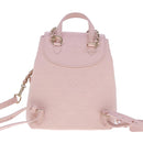 LOUIS VUITTON Monogram Empreinte Backup Backpack Pink M47074 LV Auth 91596S-3