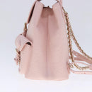 LOUIS VUITTON Monogram Empreinte Backup Backpack Pink M47074 LV Auth 91596SM-3