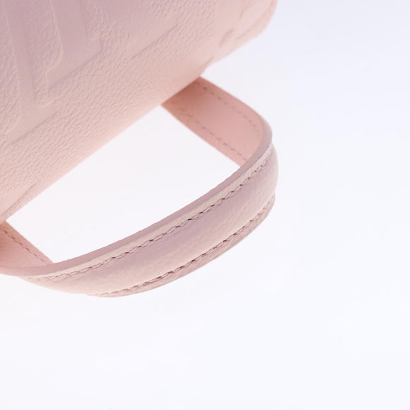 LOUIS VUITTON Monogram Empreinte Backup Backpack Pink M47074 LV Auth 91596SM