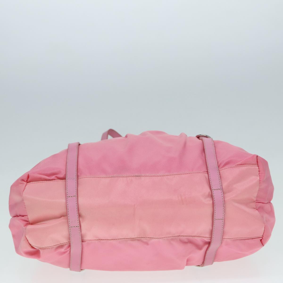 PRADA Tote Bag Nylon Pink Auth 91607