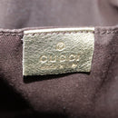GUCCI GG Canvas Sherry Line Tragetasche Beschichtetes Canvas Gold Orange Auth 91624-22