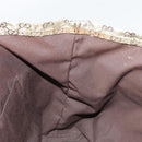 GUCCI GG Canvas Sherry Line Tote Bag Coated Canvas Gold Orange Auth 91624-24