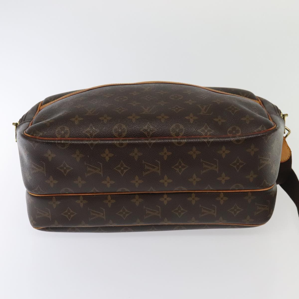 LOUIS VUITTON Monogram Reporter GM Shoulder Bag M45252 LV Auth 91630