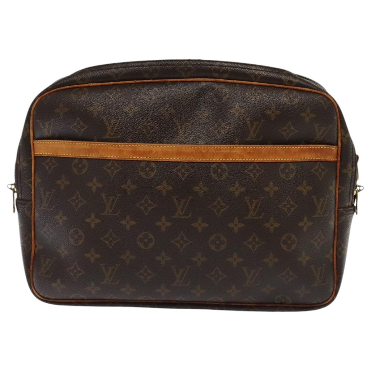 LOUIS VUITTON Monogram Reporter GM Shoulder Bag M45252 LV Auth 91630