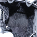 PRADA Shoulder Bag Leather Black Auth 91635V-11