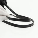 PRADA Shoulder Bag Leather Black Auth 91635V-7