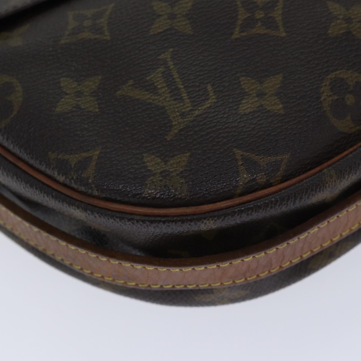 LOUIS VUITTON Monogram Jeune Fille GM Shoulder Bag M51225 LV Auth 91652