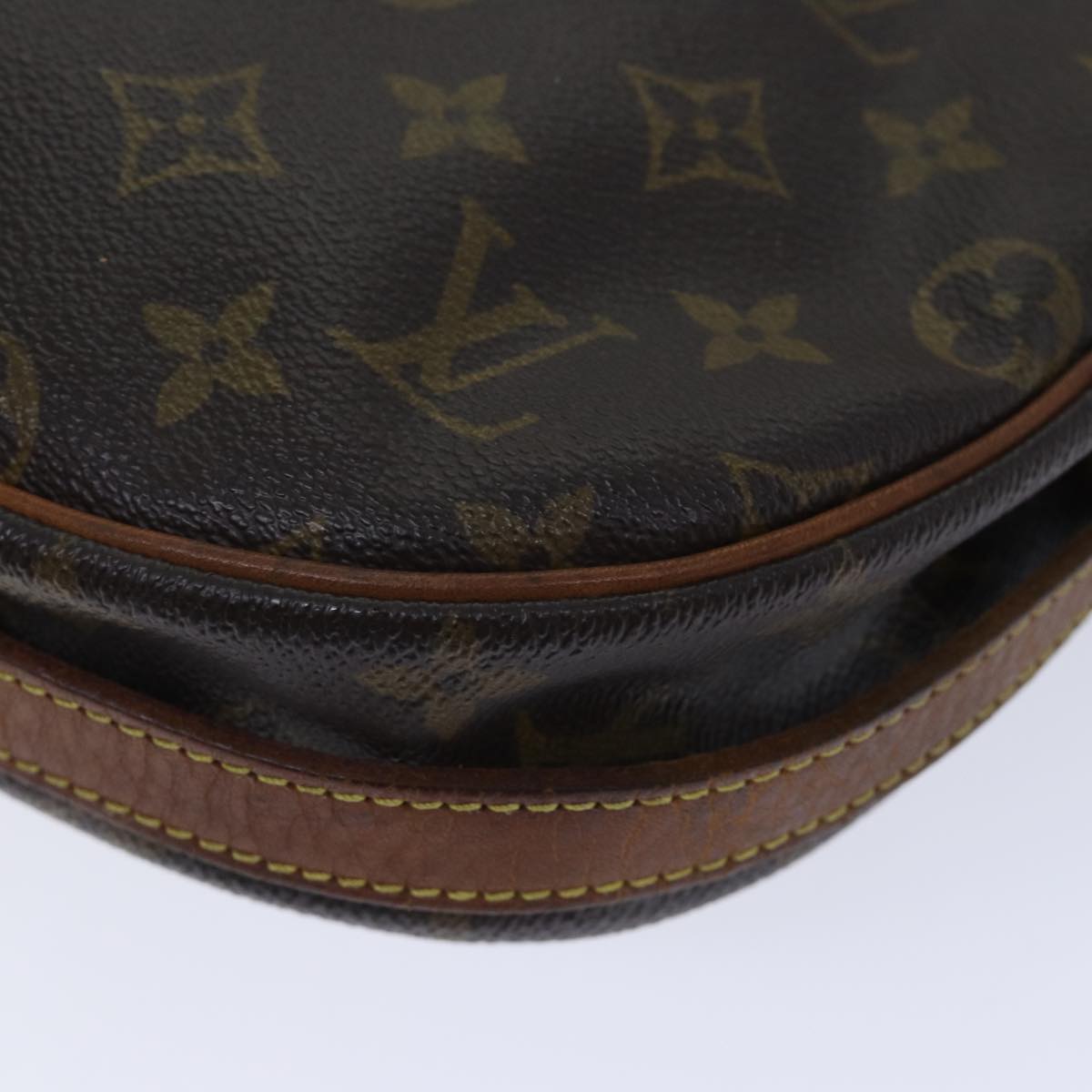 LOUIS VUITTON Monogram Jeune Fille GM Shoulder Bag M51225 LV Auth 91652