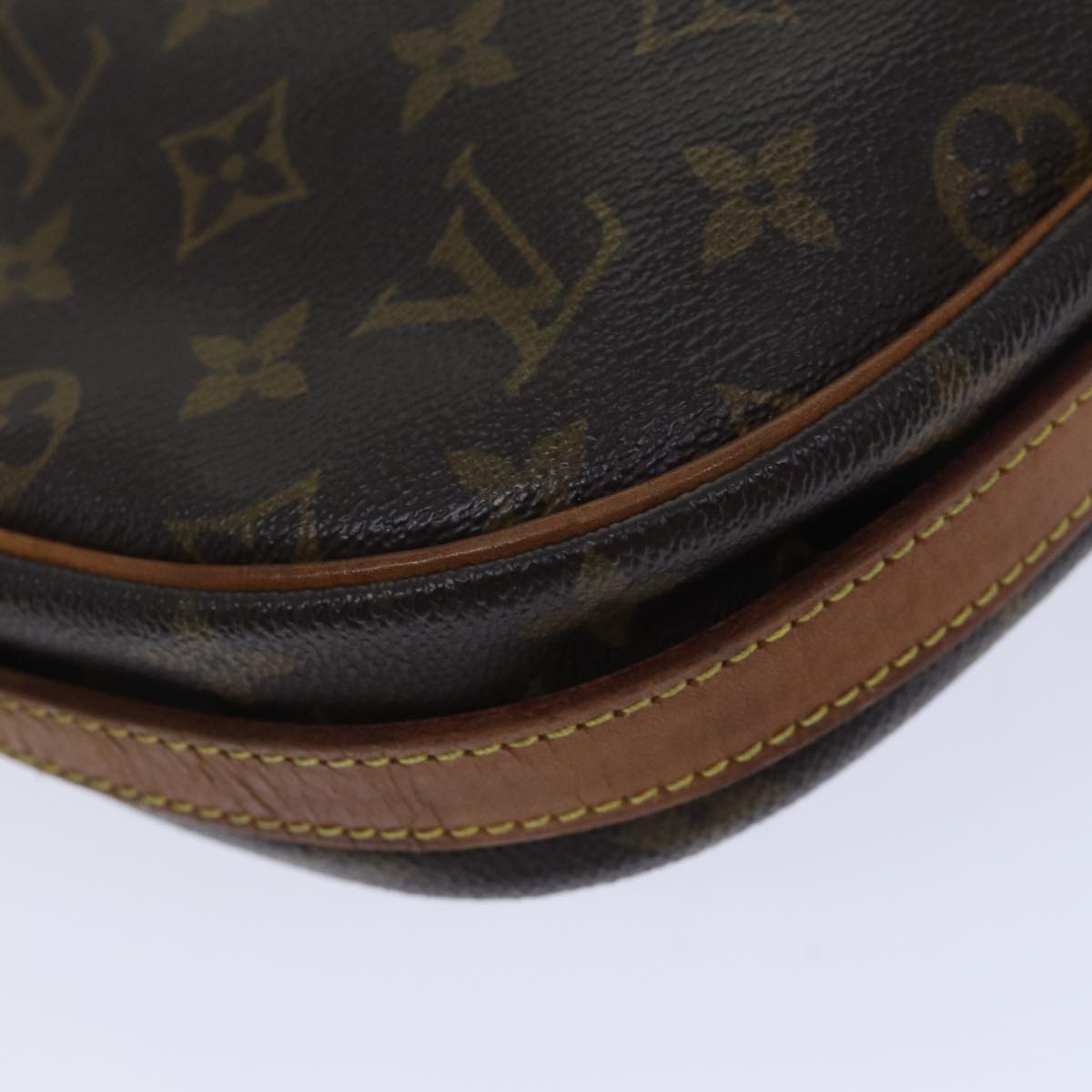 LOUIS VUITTON Monogram Jeune Fille GM Shoulder Bag M51225 LV Auth 91652