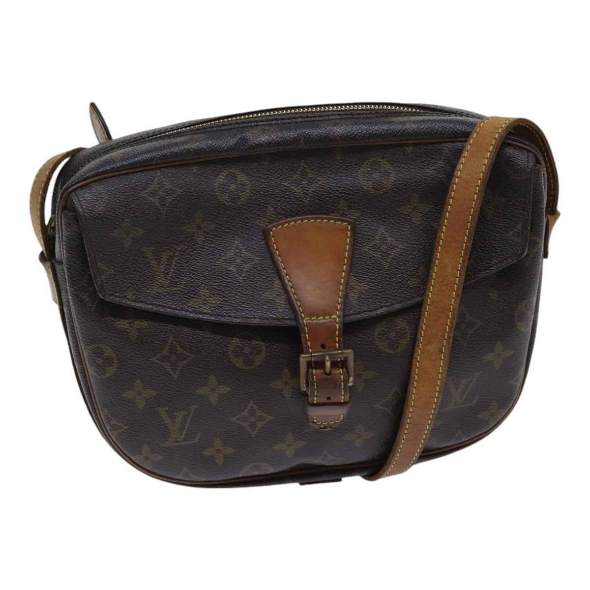 LOUIS VUITTON Monogram Jeune Fille GM Shoulder Bag M51225 LV Auth 91652